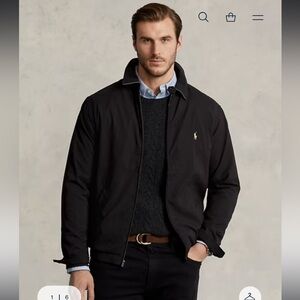 RALPH LAUREN- Bi-Swing Jacket in black